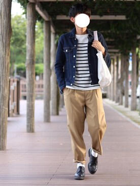 howellさん（メンズ・175cm）の秋コーディネート