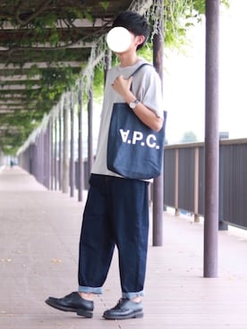 「プチプラミックス」｜howellさん（メンズ・175cm）の夏コーディネート