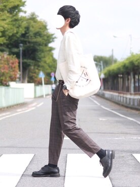 「プチプラミックス」｜howellさん（メンズ・175cm）の秋コーディネート