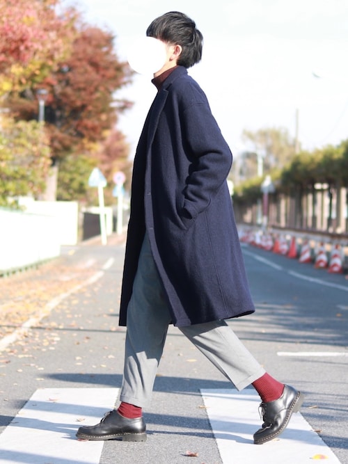 howell|UNITED TOKYOのチェスターコートを使ったコーディネート - WEAR howell|UNITED TOKYOのチェスターコートを使ったコーディネート - WEAR