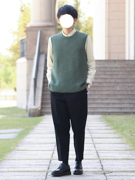 howellさん（メンズ・175cm）の春コーディネート