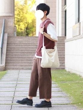 howellさん（メンズ・175cm）の春コーディネート