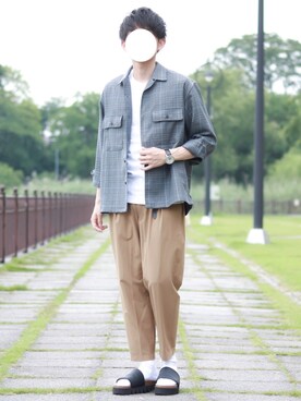 howellさん（メンズ・175cm）の夏コーディネート