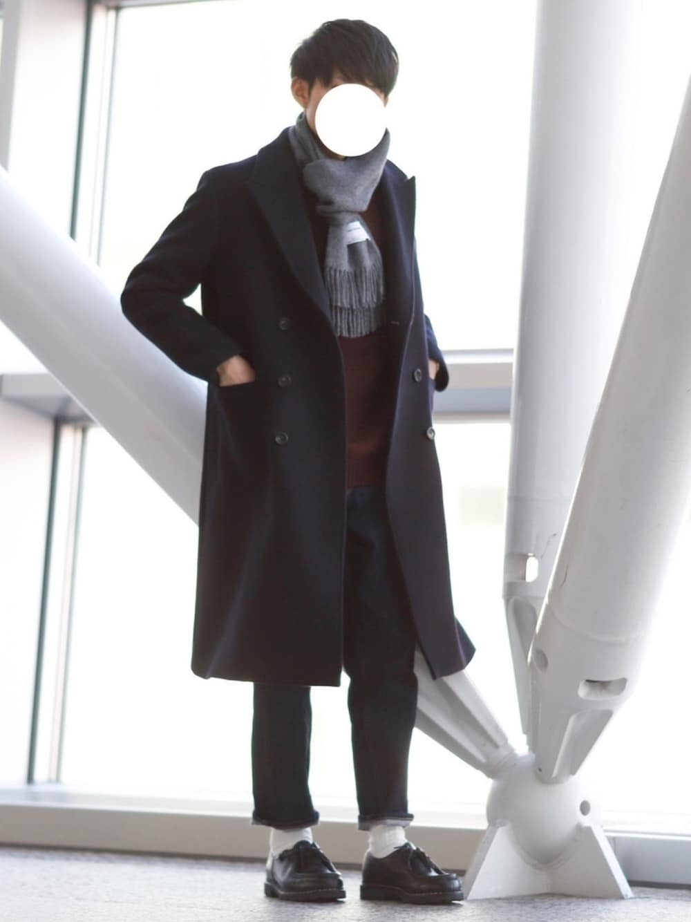 PUBLIC TOKYO シャルムカシミヤダブルチェスター PUBLIC TOKYO（パブリックトウキョウ）の「シャルムカシミヤダブル