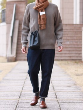 howellさん(メンズ・175cm)の冬コーディネート