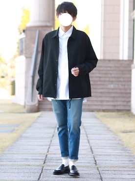 howellさん（メンズ・175cm）の春コーディネート