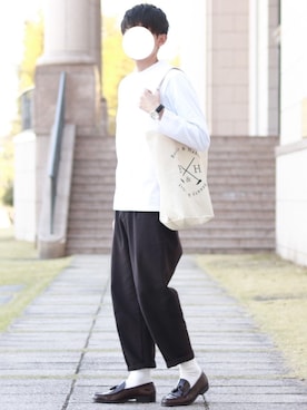 howellさん（メンズ・175cm）の春コーディネート