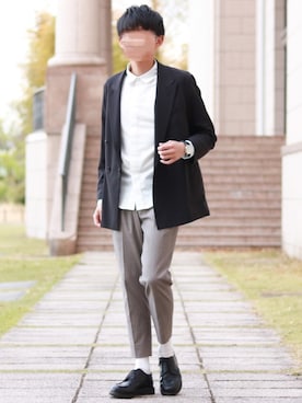 「CALVIN KLEIN WATCHES+JEWELRY（カルバン・クライン ウォッチ＆ジュエリー）のアイテム（アナログ腕時計）」を使った、howellさん（メンズ・175cm）の春コーディネート