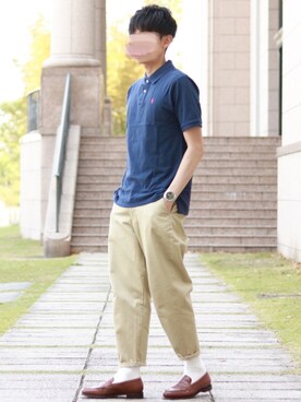 「CALVIN KLEIN WATCHES+JEWELRY（カルバン・クライン ウォッチ＆ジュエリー）のアイテム（アナログ腕時計）」を使った、howellさん（メンズ・175cm）の春コーディネート