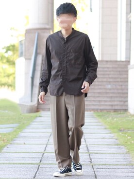 howellさん（メンズ・175cm）の春コーディネート