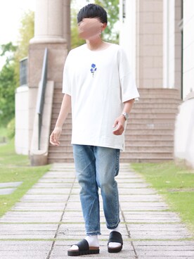 「CALVIN KLEIN WATCHES+JEWELRY（カルバン・クライン ウォッチ＆ジュエリー）のアイテム（アナログ腕時計）」を使った、howellさん（メンズ・175cm）の春コーディネート