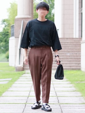 howellさん（メンズ・175cm）の夏コーディネート