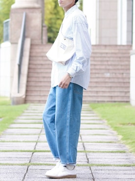 「WACHO（ワチョ）のアイテム」を使った、howellさん（メンズ・175cm）の秋コーディネート