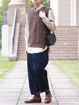 howellさん（メンズ・175cm）の秋コーディネート