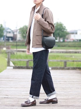 howellさん（メンズ・175cm）の秋コーディネート