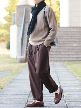 howellさん（メンズ・175cm）の秋コーディネート