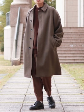 howellさん（メンズ・175cm）の冬コーディネート