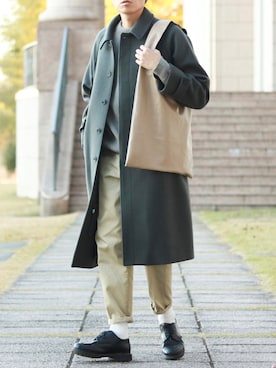 howellさん（メンズ・175cm）の冬コーディネート