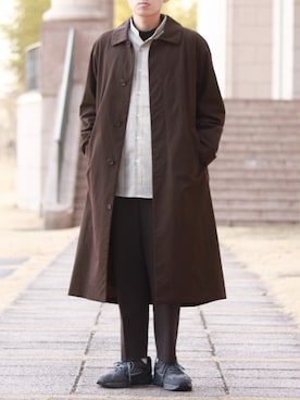 howellさん（メンズ・175cm）の冬コーディネート