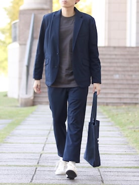 howellさん（メンズ・175cm）の春コーディネート