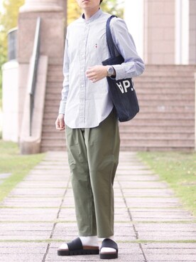 howellさん（メンズ・175cm）の春コーディネート