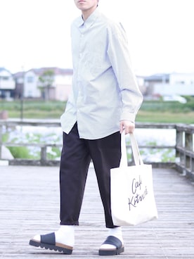 howellさん（メンズ・175cm）の春コーディネート