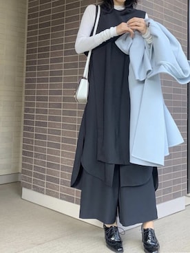 「JW Anderson（ジェイダブリューアンダーソン）のアイテム（ショルダーバッグ）」を使った、3901pppさん（レディース・162cm）の春コーディネート