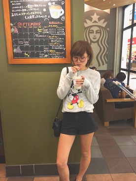 Reika Nishiguchiさん（レディース・158cm）の秋コーディネート