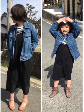 ゆあ。さん(レディース・158cm)の春コーディネート