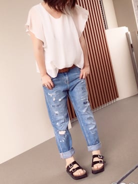 ゆあ。さん（レディース・158cm）の夏コーディネート