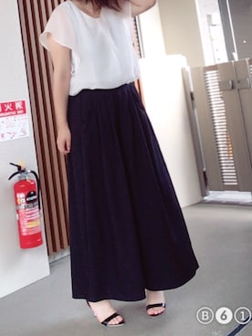 ゆあ。さん（レディース・158cm）の夏コーディネート