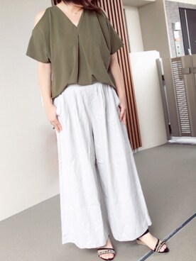 ゆあ。さん(レディース・158cm)の夏コーディネート