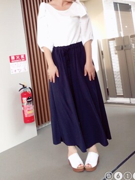 ゆあ。さん（レディース・158cm）の夏コーディネート