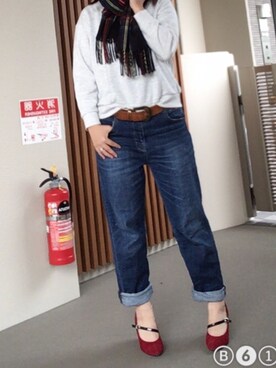 ゆあ。さん（レディース・158cm）の秋コーディネート