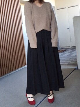 ゆあ。さん（レディース・158cm）の秋コーディネート