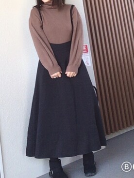 ゆあ。さん(レディース・158cm)の冬コーディネート
