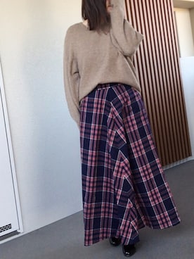 ゆあ。さん（レディース・158cm）の冬コーディネート