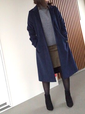 ゆあ。さん(レディース・158cm)の冬コーディネート