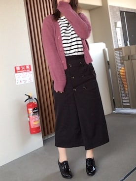 ゆあ。さん(レディース・158cm)の冬コーディネート