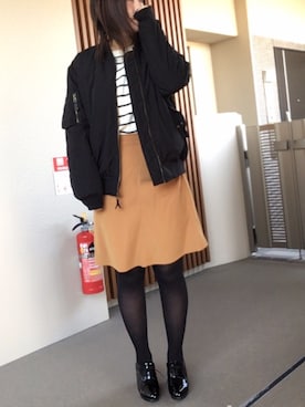 ゆあ。さん（レディース・158cm）の冬コーディネート