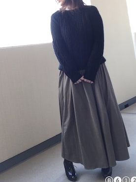 ゆあ。さん（レディース・158cm）の冬コーディネート