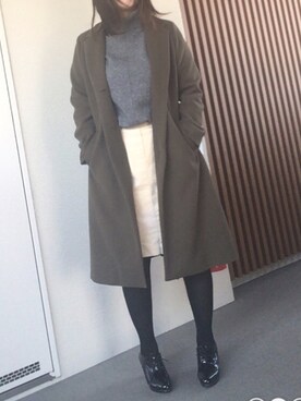 ゆあ。さん（レディース・158cm）の冬コーディネート