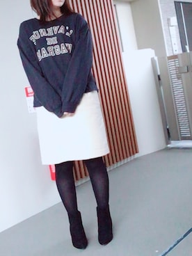 ゆあ。さん（レディース・158cm）の冬コーディネート