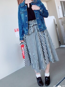 ゆあ。さん（レディース・158cm）の春コーディネート