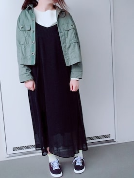 ゆあ。さん（レディース・158cm）の春コーディネート