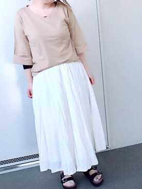 ゆあ。さん（レディース・158cm）の春コーディネート