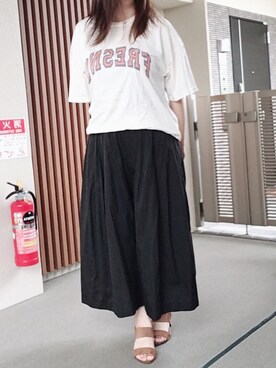 ゆあ。さん（レディース・158cm）の夏コーディネート