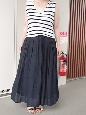 ゆあ。さん（レディース・158cm）の夏コーディネート