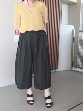 ゆあ。さん（レディース・158cm）の夏コーディネート