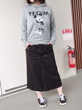 「adonis green（アドニスグリーン）のアイテム」を使った、ゆあ。さん（レディース・158cm）の秋コーディネート